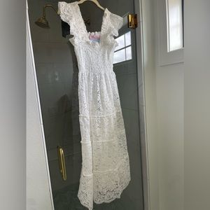 Hill House White Lace Collectors Edition Nap Dress-Size Small-worn once